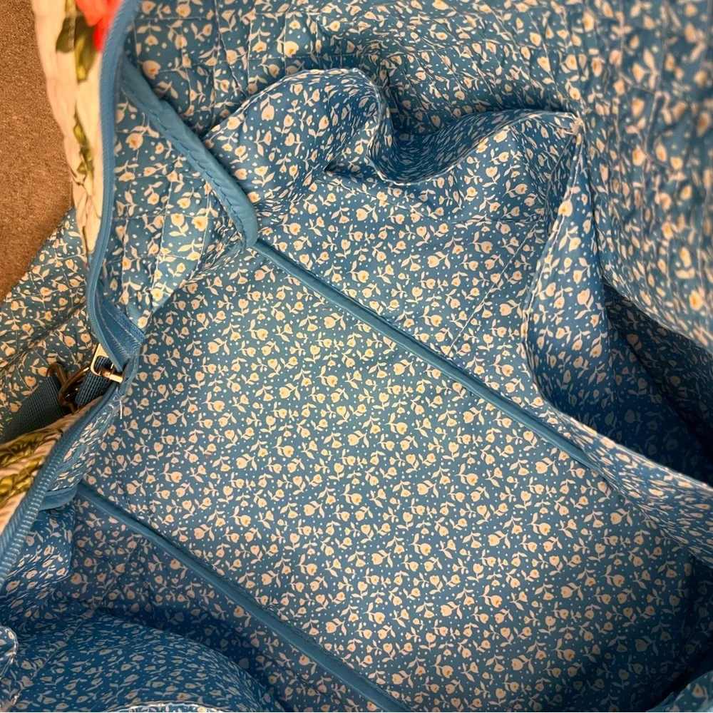 Quilted Floral Travel Bag by Pioneer Woman w/ Adjustable Shoulder Strap